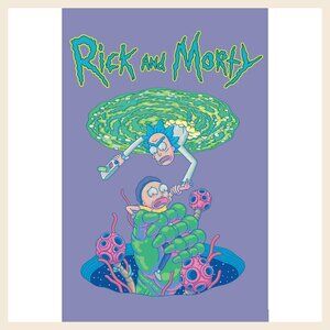 Rick And Morty - Portal Fall Wall Poster_ 165